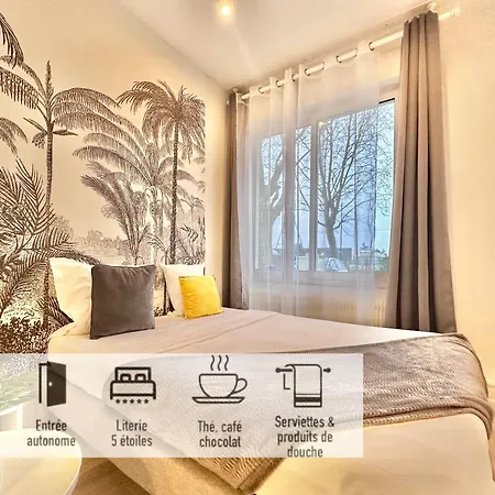 30 - Avec Tv Xl, 2 Chambres, Jardin, Parking, Prox Gare Et Centrelille *