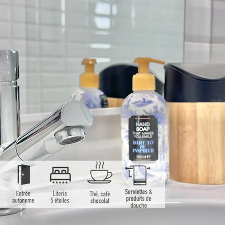 30 - Avec Tv Xl, 2 Chambres, Jardin, Parking, Prox Gare Et Centrelille Апартаменты Мон-ан-Барёль