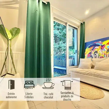 Апартаменты 30 - Avec Tv Xl, 2 Chambres, Jardin, Parking, Prox Gare Et Centrelille Мон-ан-Барёль