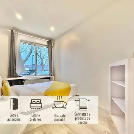 30 - Avec Tv Xl, 2 Chambres, Jardin, Parking, Prox Gare Et Centrelille *